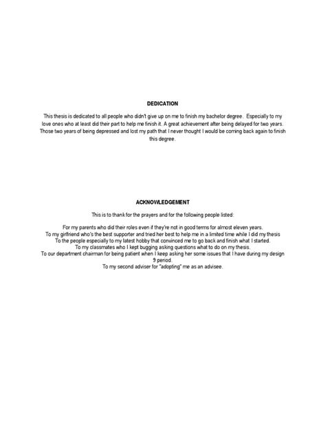 Image result for Dedication in Practical Research Example