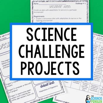 Science Projects & Activities | Adaptations Natural Resources Planets ...