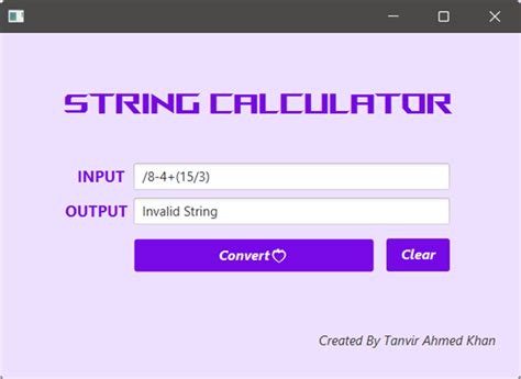 Image result for String Calculator Program On Computer
