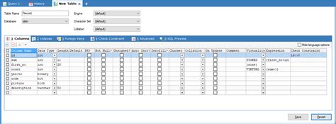 Afbeeldingsresultaten voor How to Create a Database Table