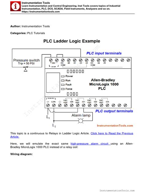 Image result for plc Ladder Logic Examples