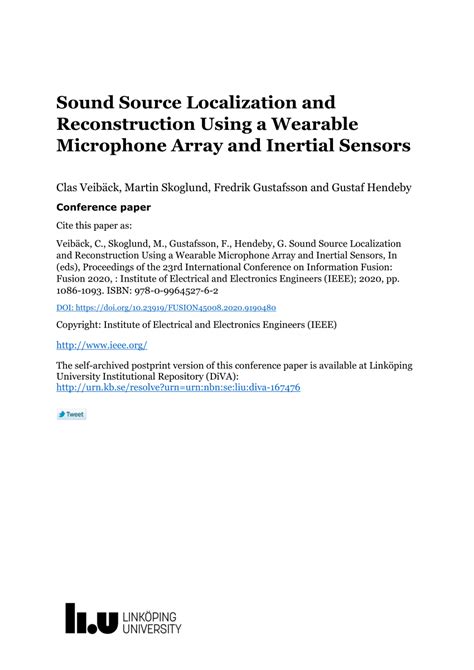 Toradh íomhá ar Wearable Microphone Array