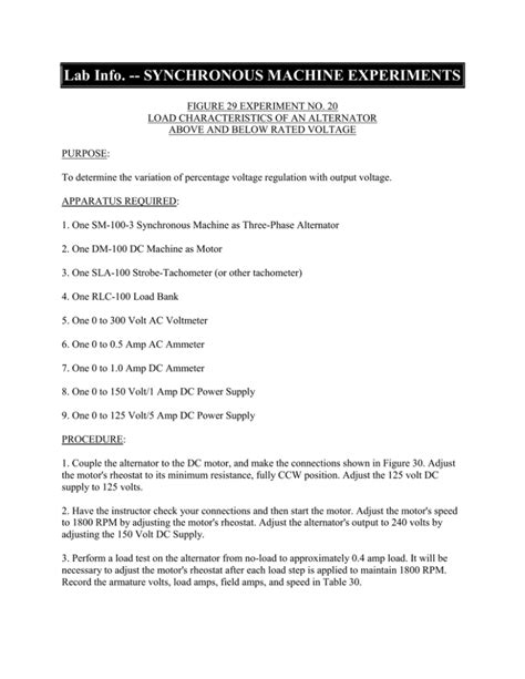 Synchronous Machine in Lab に対する画像結果