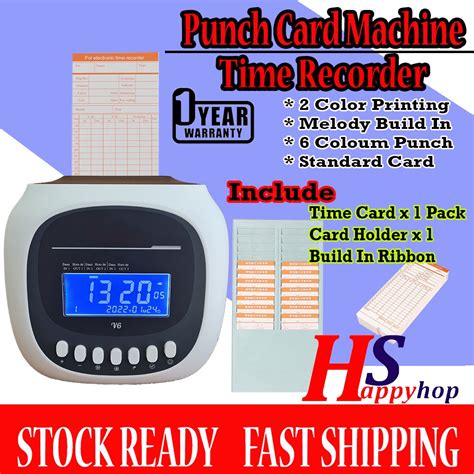 Punch Card Time Tracking に対する画像結果
