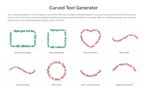 Toradh íomhá ar Good Design with Curve Text