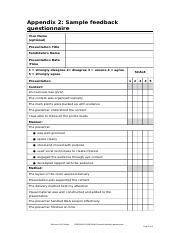 Image result for Questionnaire Appendix Sample