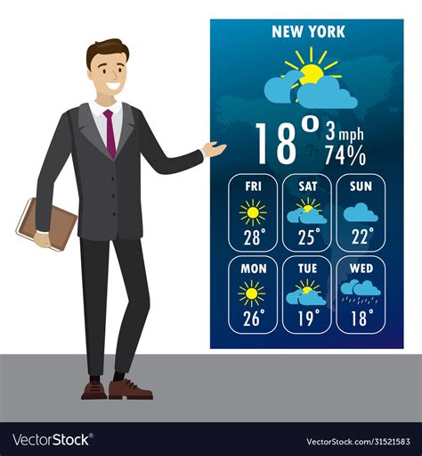Image result for Weather Forecast Man