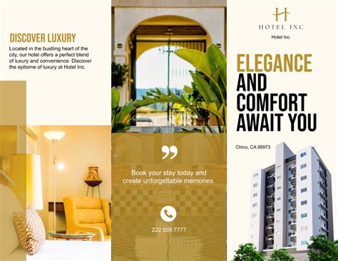 Toradh íomhá ar Hotel Brochure.pdf Example