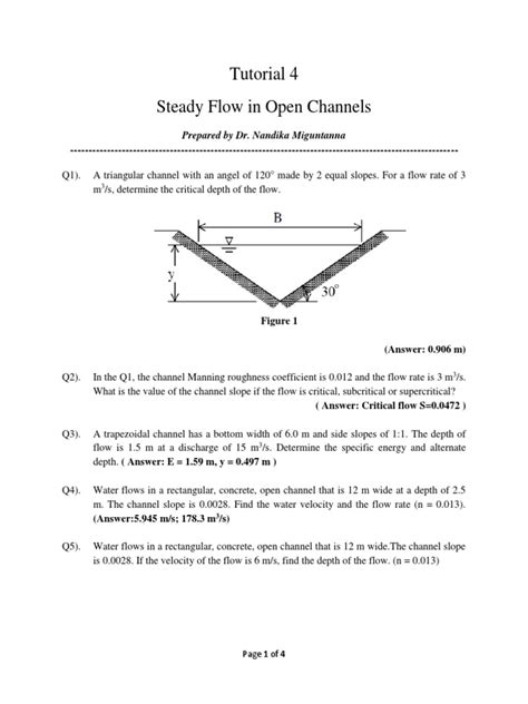 Toradh íomhá ar Open Channel Flow Book PDF