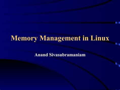 Image result for Linux Memory