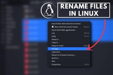 Image result for Linux How to Rename a File