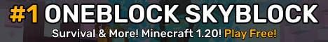 Image result for One Block Minecraft Server IP