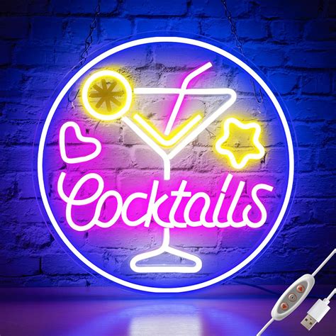 Image result for Cocktail Neon Sign