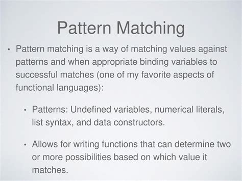 End Matching Pattern に対する画像結果