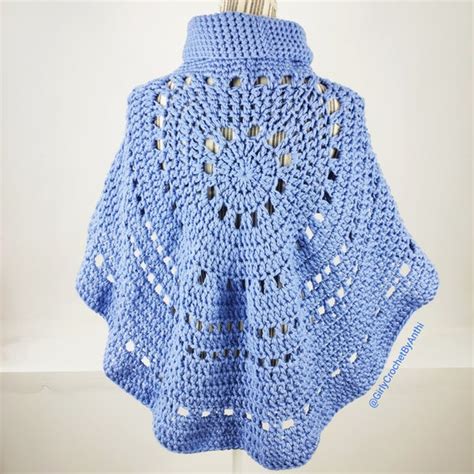 Image result for Crochet Circle Poncho