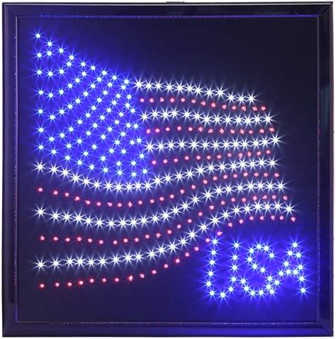Image result for Flag LED Open Sign