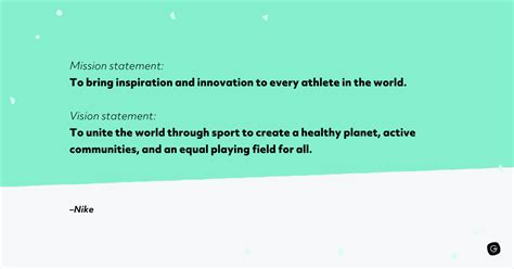 Toradh íomhá ar Sports Vision Statement Examples