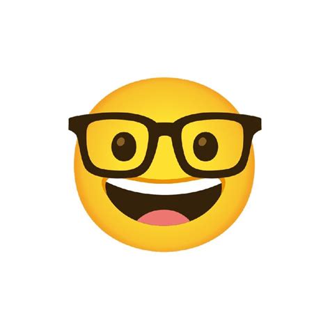 Image result for Nerd Emoji Mask