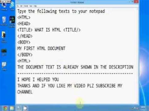 Image result for Best HTML Commands for Notepad