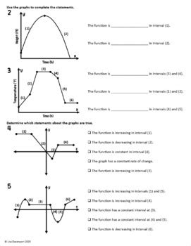 Afbeeldingsresultaten voor Graph and Functions 8th Grade Math Sheets