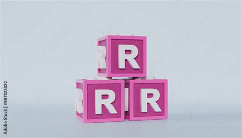 Toradh íomhá ar R Block Letter Icon