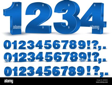 Image result for Reandom Blue Numbers