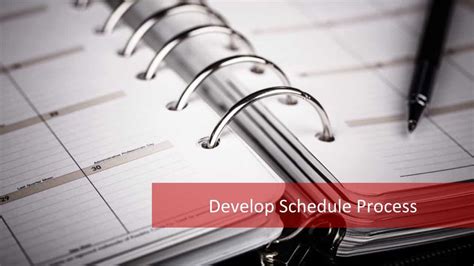 Image result for Develop Schedule