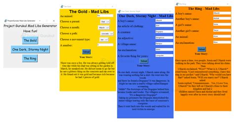 Mad Libs Generator Python に対する画像結果