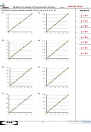 Identifying Constant Of Proportionality (Graphs) printable pdf download