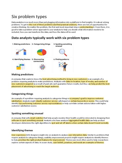Image result for Problem Types Chart Printable