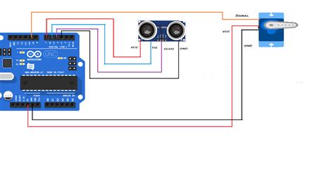 Image result for Object Detector Circuit with Arduino