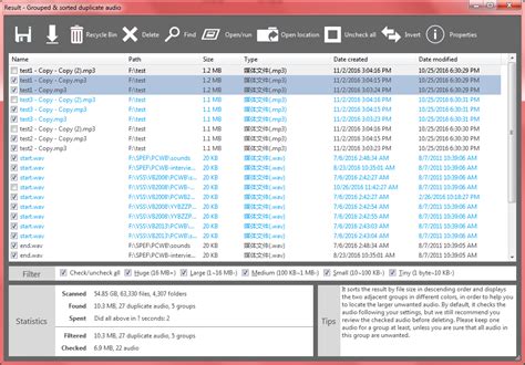 Toradh íomhá ar Duplicate File Finder Plus