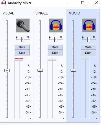 Image result for Audacity Mixer