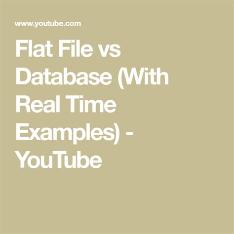 Image result for Software/Database vs Flat File