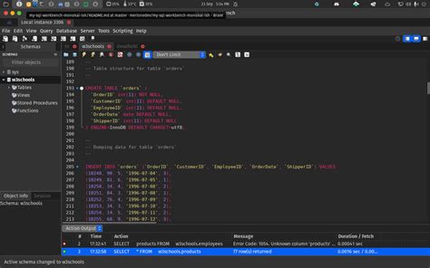 Image result for MySQL Workbench Dark Theme