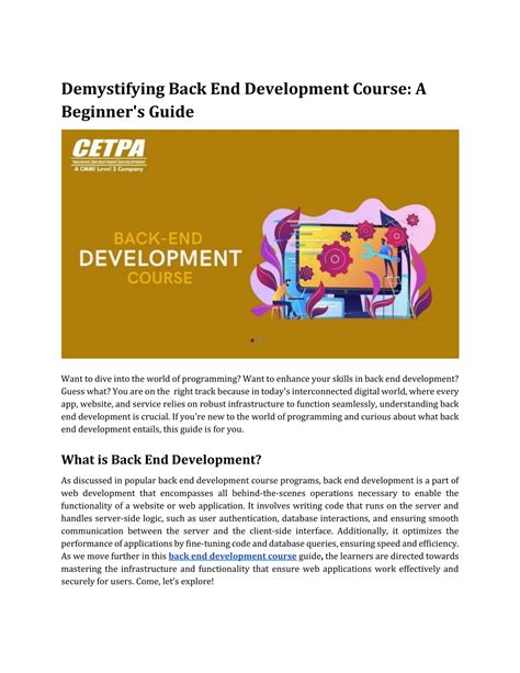 Back End Developer Course എന്നതിനുള്ള ഇമേജ് ഫലം