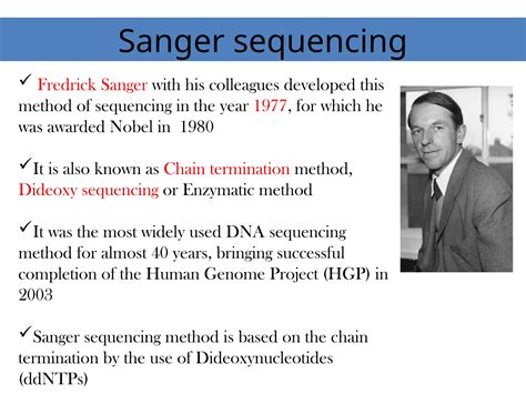 DNA Sequencing Sanger Method に対する画像結果