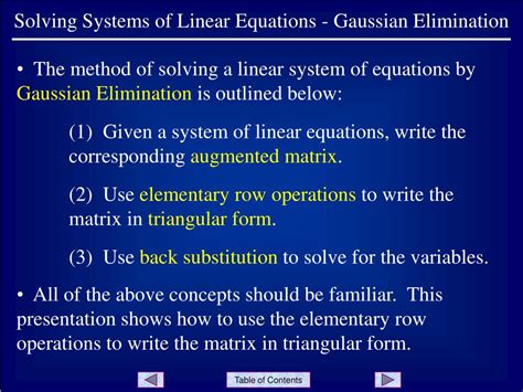 System of Linear Equations Gauss Algorithm માટે ઇમેજ પરિણામ