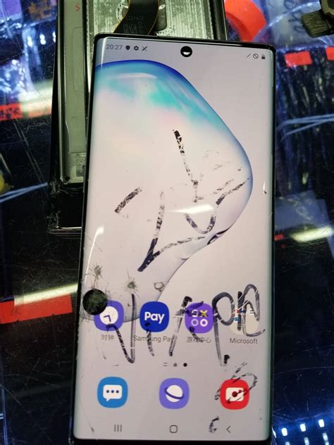 Afbeeldingsresultaten voor Samhung Galaxy Note 20 Ultra Screen Replace