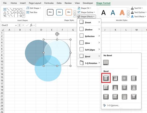 Image result for Excel How to Make Venn Diagram