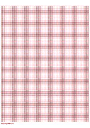 Image result for Graph Paper Printable Red