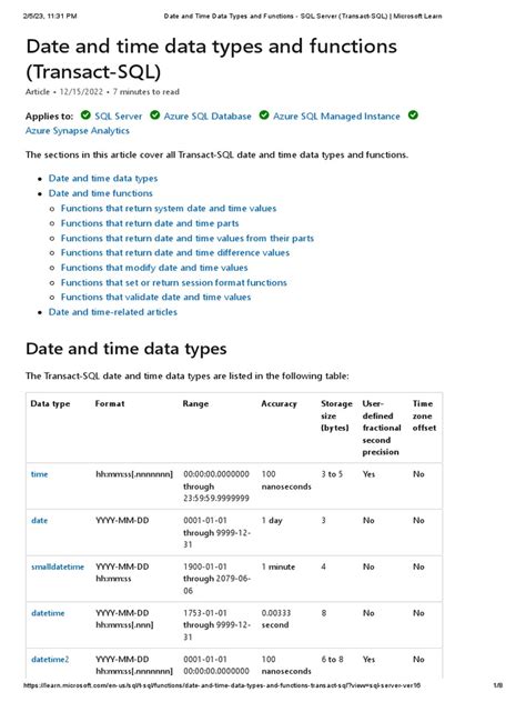 Image result for DOB Data Type in SQL