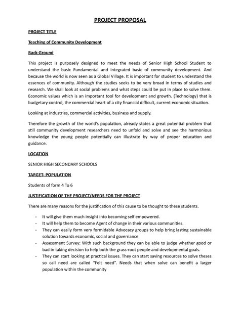 Image result for Example of a School Project