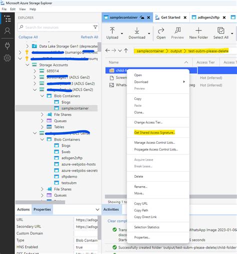 Image result for Azure Storage Explorer User Interface