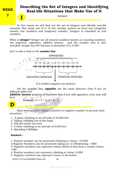 Afbeeldingsresultaten voor Math 6 Module Quarter 1