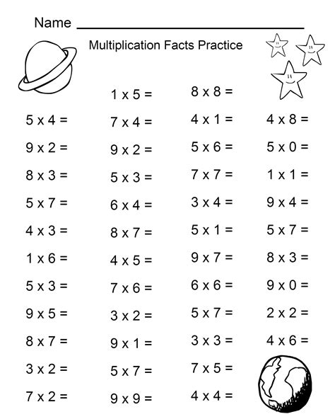 Afbeeldingsresultaten voor 3rd Grade Math Facts Worksheets Word Search