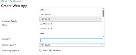 Toradh íomhá ar .Net Core Runtime Stack