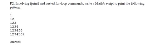 Toradh íomhá ar For Loop Comman in MATLAB