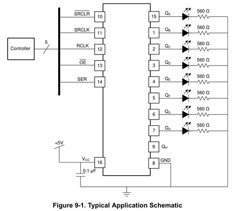 Image result for Arduino and 74HC595 Daisy Chaining