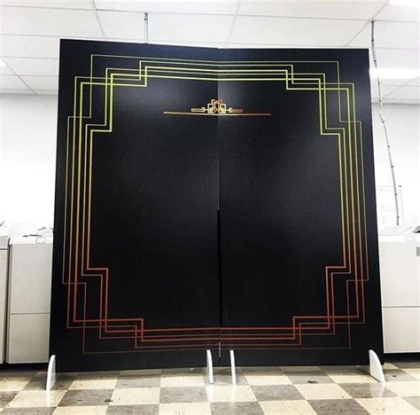 Toradh íomhá ar 3D Foam Board Backdrop